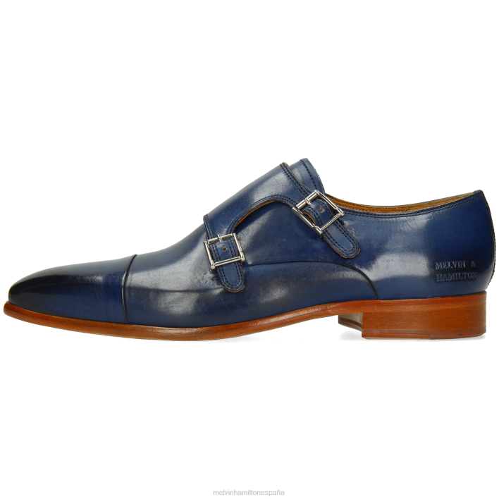 lanza 1 hombres Melvin & Hamilton azul JRT4326 zapatos monje