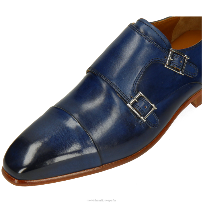 lanza 1 hombres Melvin & Hamilton azul JRT4326 zapatos monje