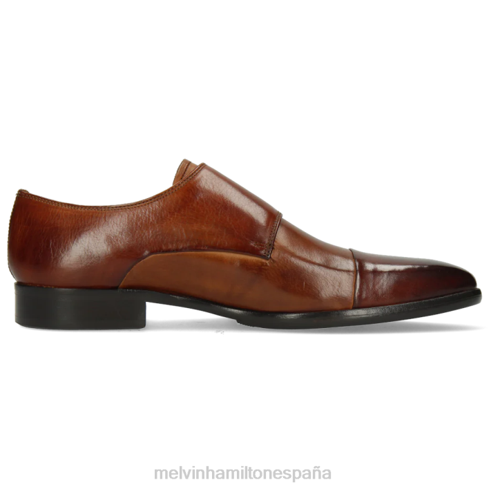 lanza 1 hombres Melvin & Hamilton marrón JRT4344 zapatos monje