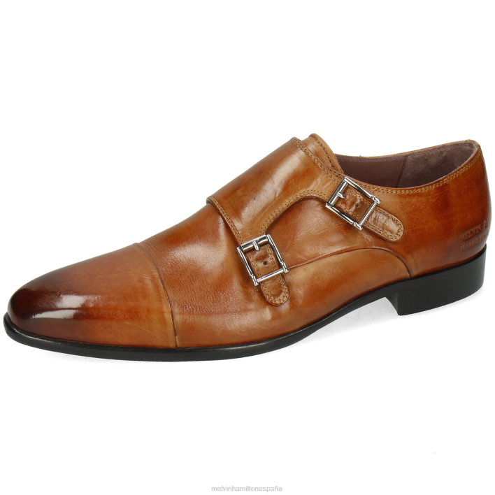 lanza 1 hombres Melvin & Hamilton marrón JRT4351 zapatos monje