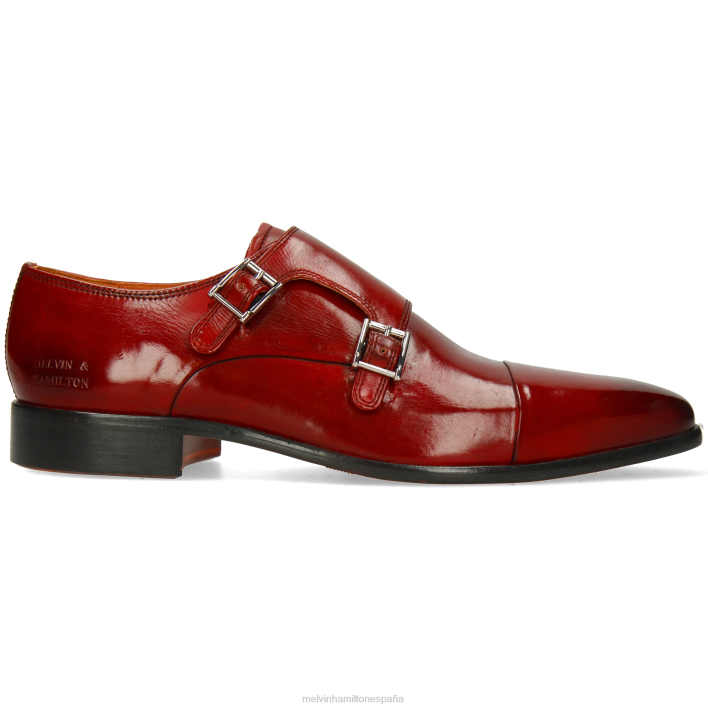 lanza 1 hombres Melvin & Hamilton rojo JRT4327 zapatos monje