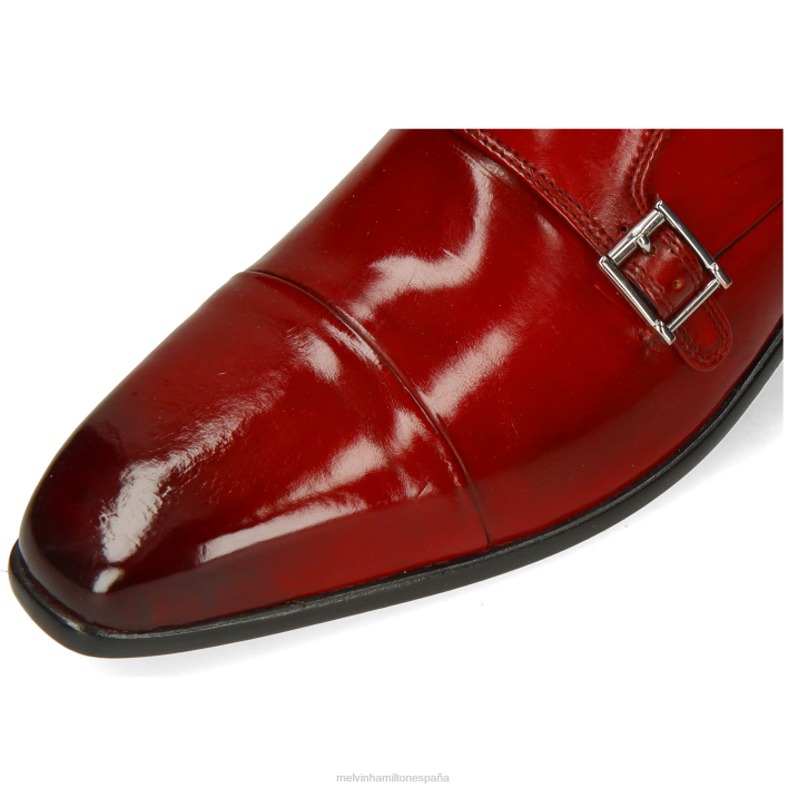 lanza 1 hombres Melvin & Hamilton rojo JRT4327 zapatos monje