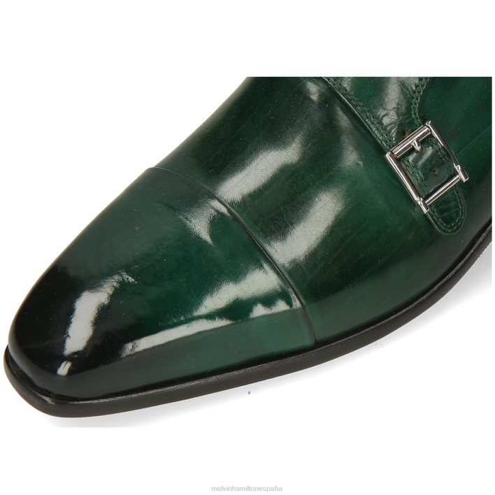 lanza 1 hombres Melvin & Hamilton verde JRT4328 zapatos monje