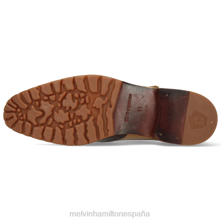 patricio 24 hombres Melvin & Hamilton marrón JRT4350 zapatos monje