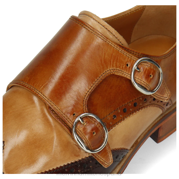 patricio 24 hombres Melvin & Hamilton marrón JRT4350 zapatos monje