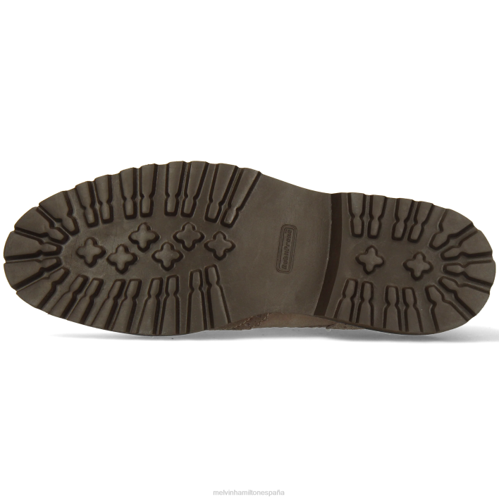 perforar 25 hombres Melvin & Hamilton gris JRT4339 zapatos monje