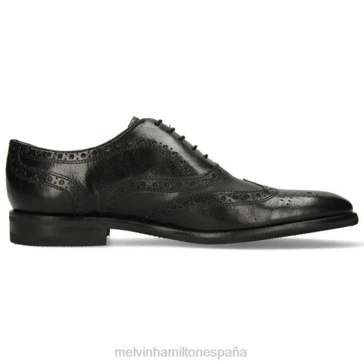 Clint 23 hombres Melvin & Hamilton negro JRT4206 zapatos Oxford