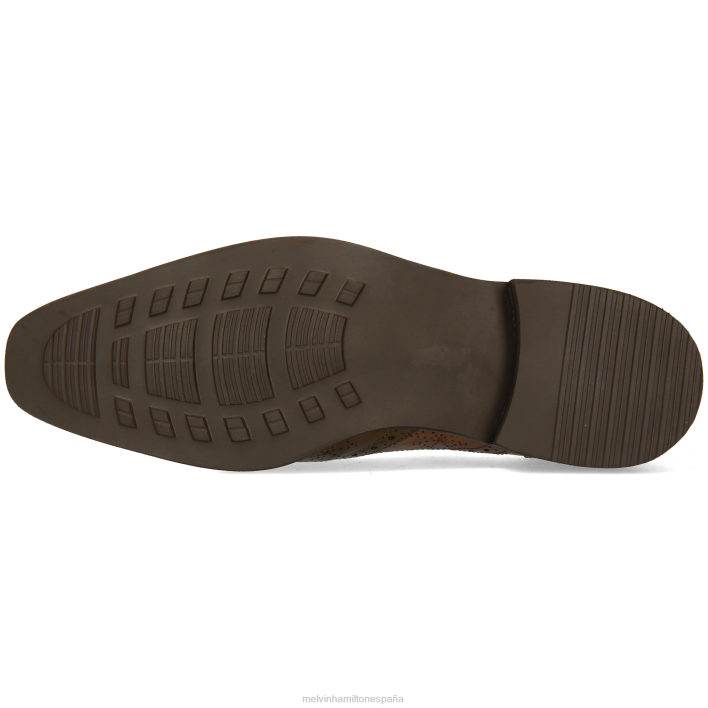 Jeff 28 hombres Melvin & Hamilton marrón JRT4174 zapatos Oxford