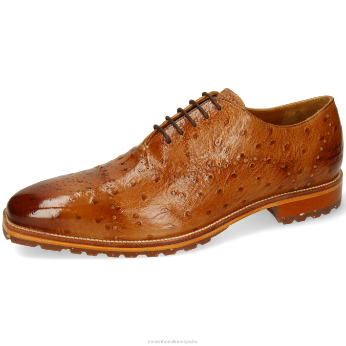 Jeff 8 hombres Melvin & Hamilton marrón JRT4193 zapatos Oxford