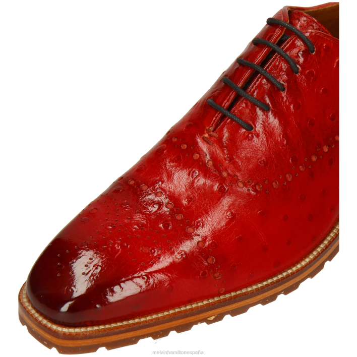 Jeff 8 hombres Melvin & Hamilton rojo JRT4170 zapatos Oxford
