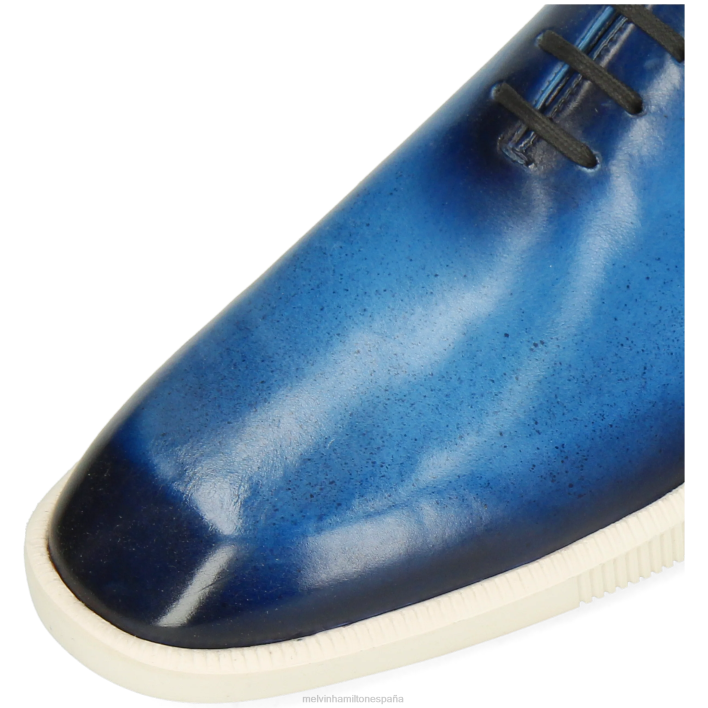 astón 1 hombres Melvin & Hamilton azul JRT4177 zapatos Oxford
