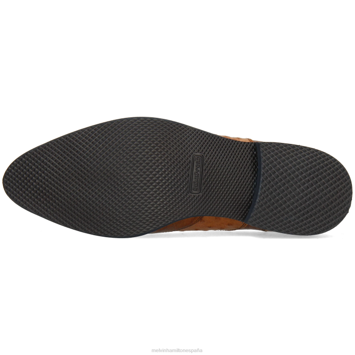 bobby 3 hombres Melvin & Hamilton marrón JRT4207 zapatos Oxford
