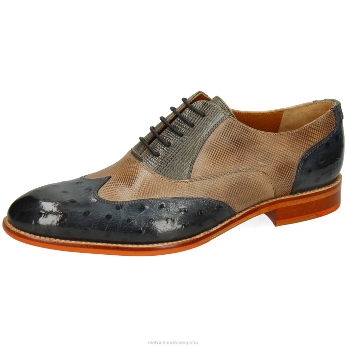 bobby 3 hombres Melvin & Hamilton multi JRT4181 zapatos Oxford