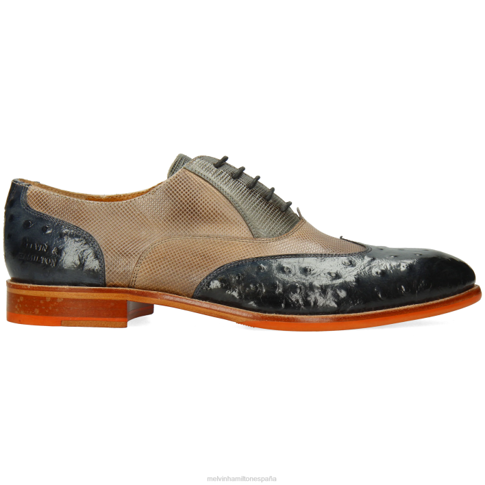 bobby 3 hombres Melvin & Hamilton multi JRT4181 zapatos Oxford