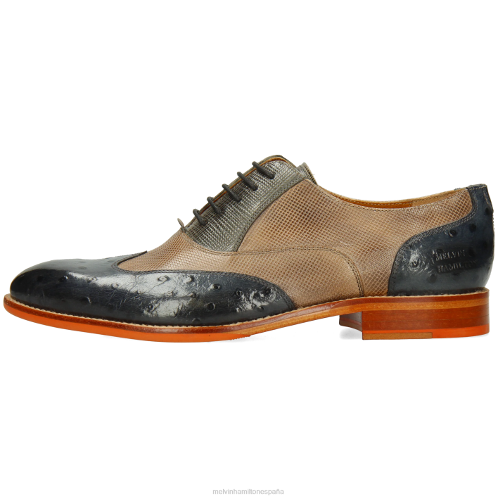 bobby 3 hombres Melvin & Hamilton multi JRT4181 zapatos Oxford