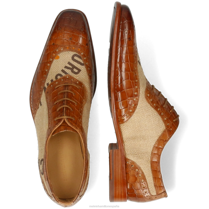 clark 16 hombres Melvin & Hamilton beige JRT4183 zapatos Oxford