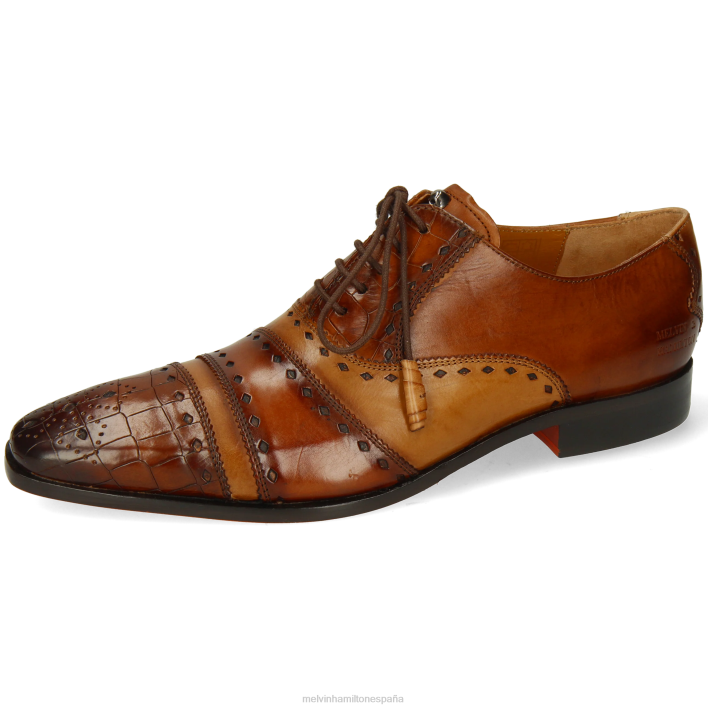 elvis 62 hombres Melvin & Hamilton marrón JRT4169 zapatos Oxford