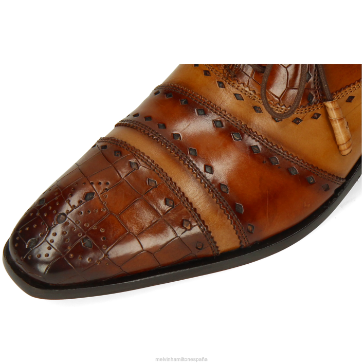 elvis 62 hombres Melvin & Hamilton marrón JRT4169 zapatos Oxford