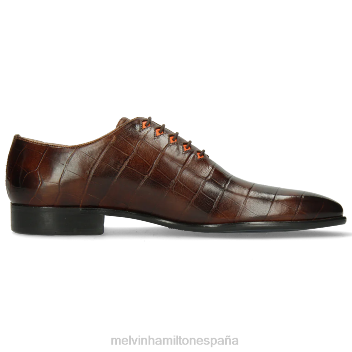lanza 28 hombres Melvin & Hamilton marrón JRT4167 zapatos Oxford