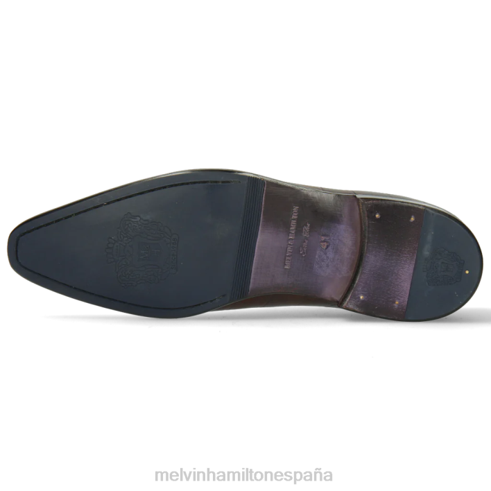 lanza 28 hombres Melvin & Hamilton marrón JRT4167 zapatos Oxford