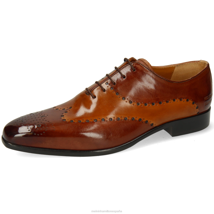 lanza 41 hombres Melvin & Hamilton marrón JRT4160 zapatos Oxford