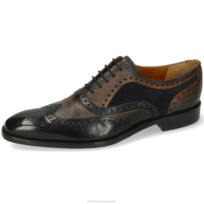 leonardo 21 hombres Melvin & Hamilton multi JRT4194 zapatos Oxford