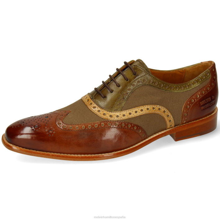 leonardo 21 hombres Melvin & Hamilton multi JRT4195 zapatos Oxford