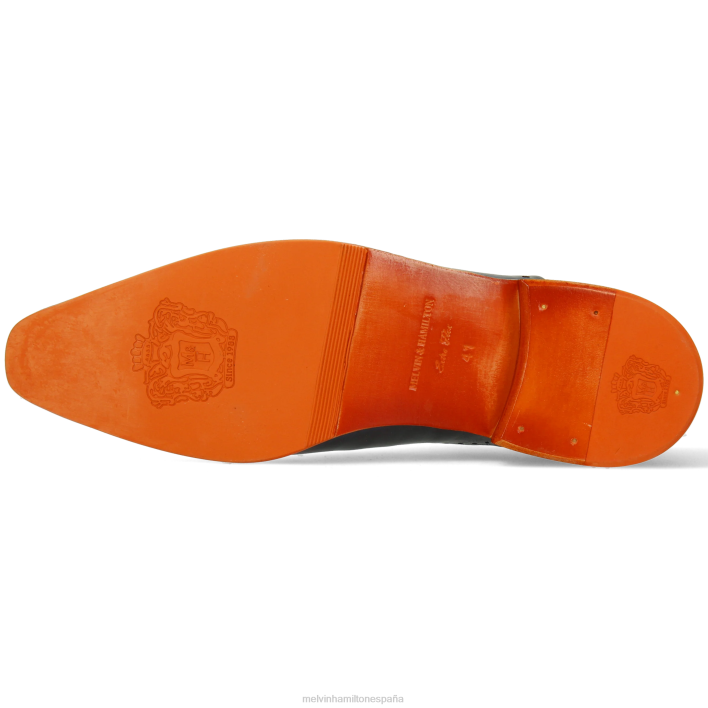 luis 41 hombres Melvin & Hamilton azul JRT4163 zapatos Oxford