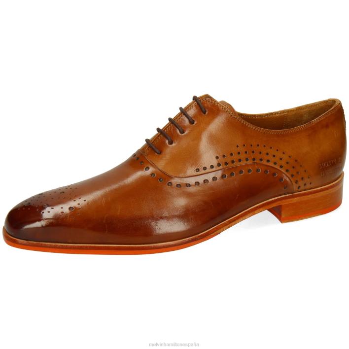 luis 41 hombres Melvin & Hamilton marrón JRT4157 zapatos Oxford