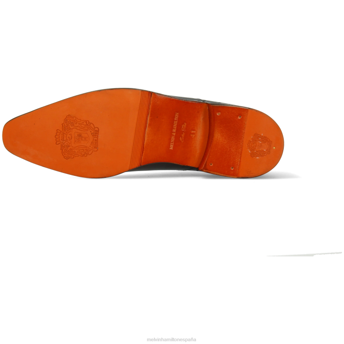 luis 53 hombres Melvin & Hamilton negro JRT4182 zapatos Oxford