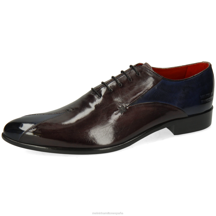 toni 31 hombres Melvin & Hamilton gris JRT4176 zapatos Oxford
