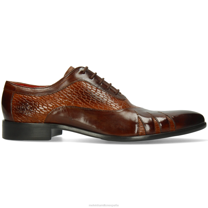 toni 44 hombres Melvin & Hamilton marrón JRT4198 zapatos Oxford
