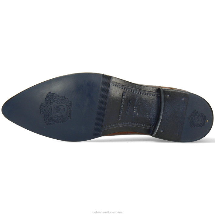 toni 44 hombres Melvin & Hamilton marrón JRT4198 zapatos Oxford