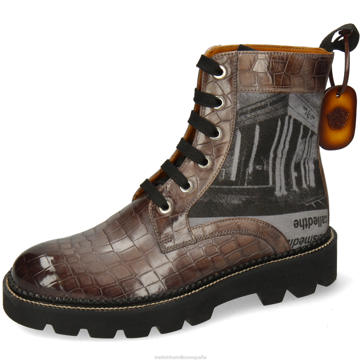 María 7 mujer Melvin & Hamilton gris JRT41196 botas
