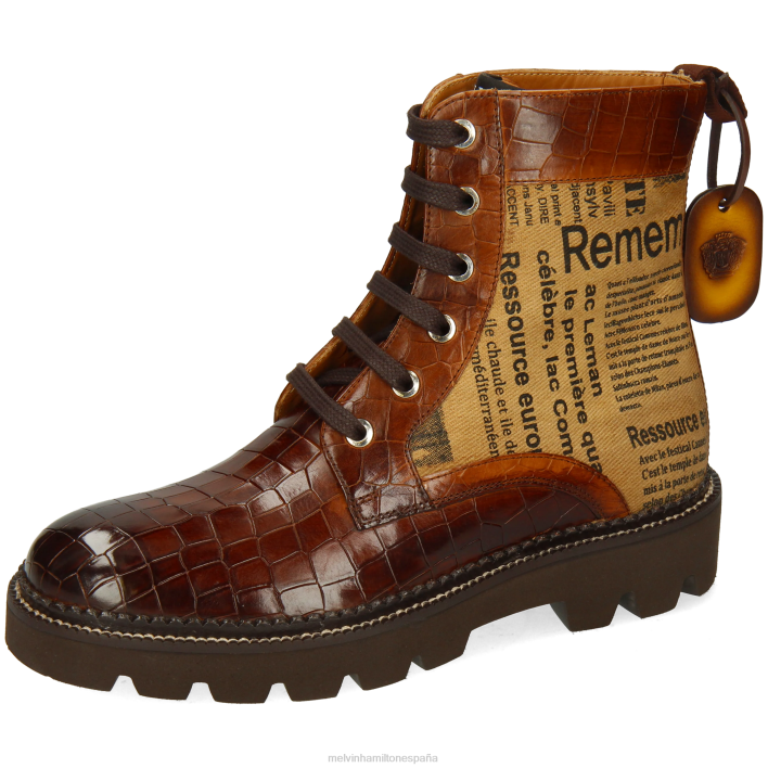 María 7 mujer Melvin & Hamilton marrón JRT41180 botas