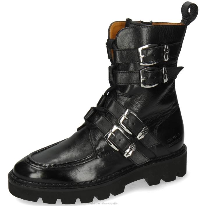 jade 11 mujer Melvin & Hamilton negro JRT41182 botas