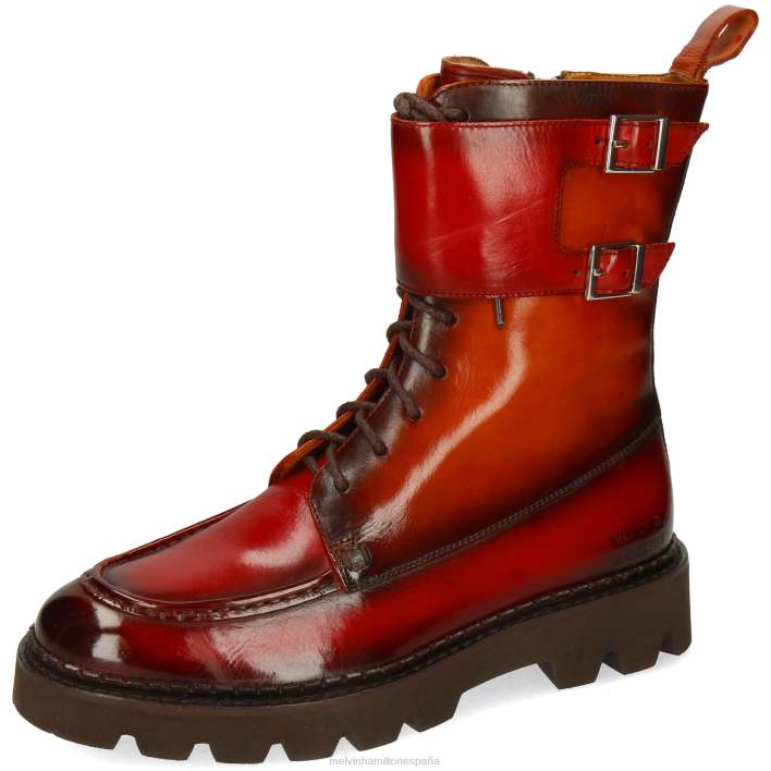 jade 37 mujer Melvin & Hamilton naranja JRT41197 botas