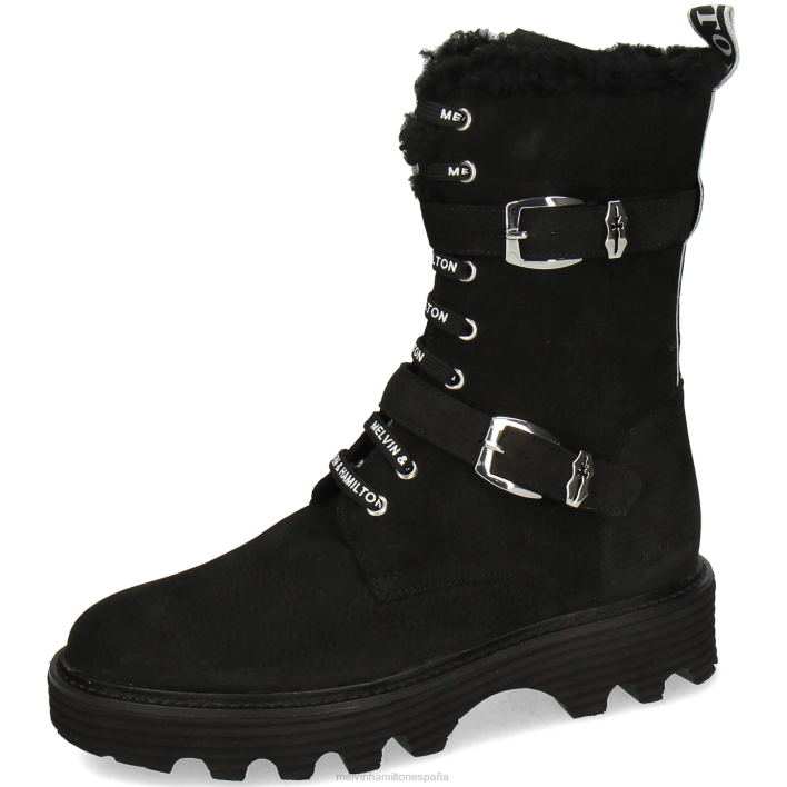 leonie 15 mujer Melvin & Hamilton negro JRT41259 botas