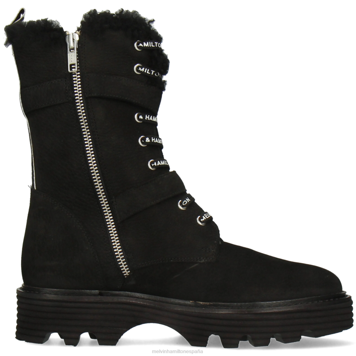 leonie 15 mujer Melvin & Hamilton negro JRT41259 botas