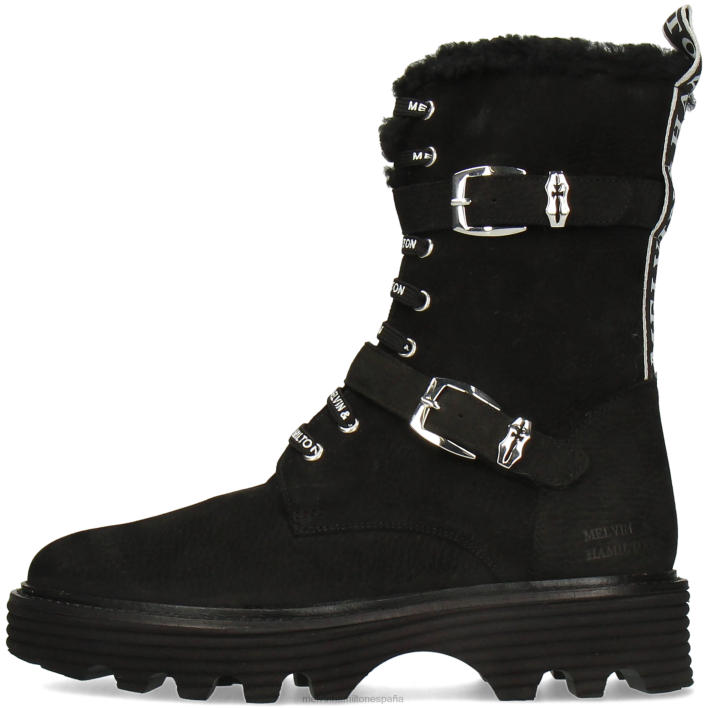 leonie 15 mujer Melvin & Hamilton negro JRT41259 botas