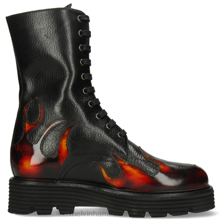 leonie 19 mujer Melvin & Hamilton negro JRT41150 botas