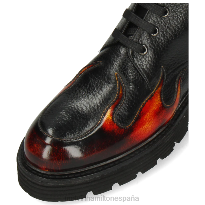 leonie 19 mujer Melvin & Hamilton negro JRT41150 botas
