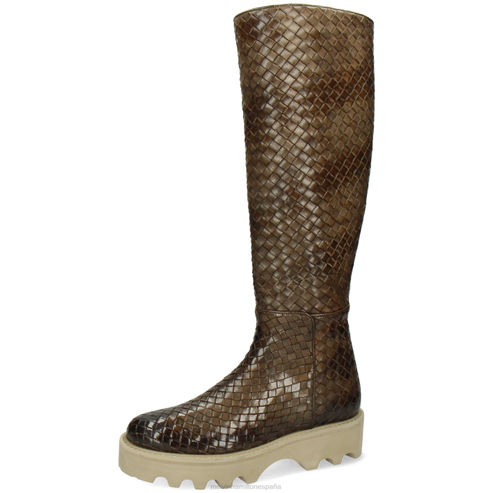 leonie 21 mujer Melvin & Hamilton caqui JRT41206 botas