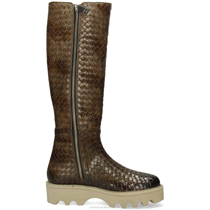 leonie 21 mujer Melvin & Hamilton caqui JRT41206 botas