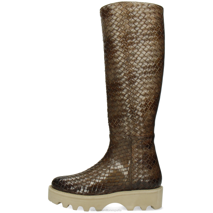 leonie 21 mujer Melvin & Hamilton caqui JRT41206 botas