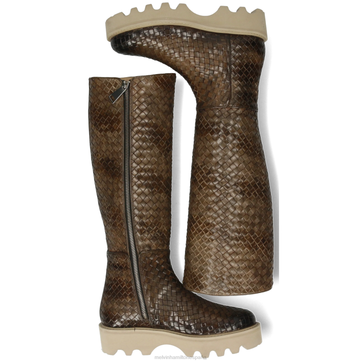leonie 21 mujer Melvin & Hamilton caqui JRT41206 botas