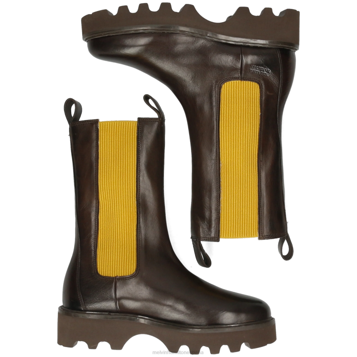 mega 14 mujer Melvin & Hamilton marrón JRT41246 botas