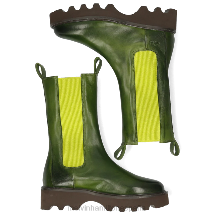 mega 14 mujer Melvin & Hamilton verde JRT41257 botas