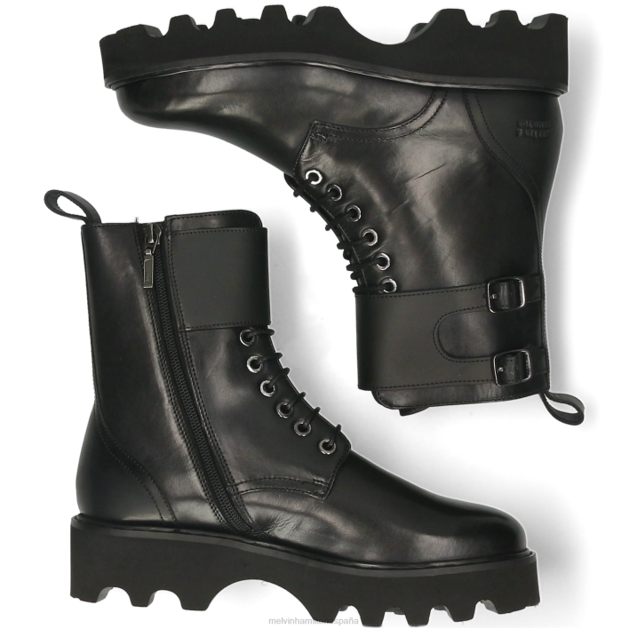 mega 27 mujer Melvin & Hamilton negro JRT41166 botas