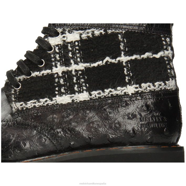 mega 38 mujer Melvin & Hamilton negro JRT41187 botas